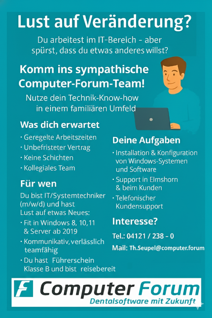 Stellenanzeige Technik